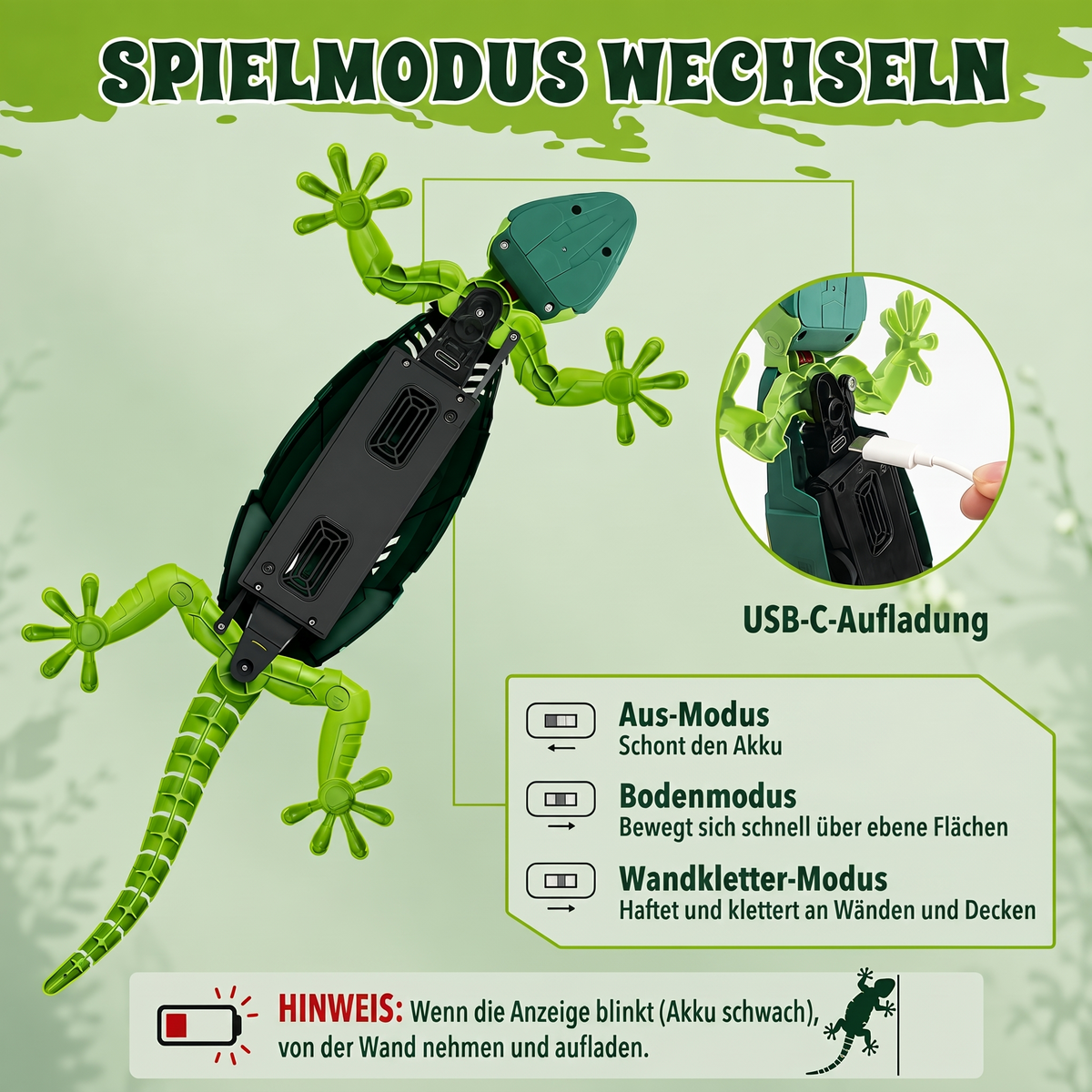 ChamiCatch™ | Kletter-Eidechse
